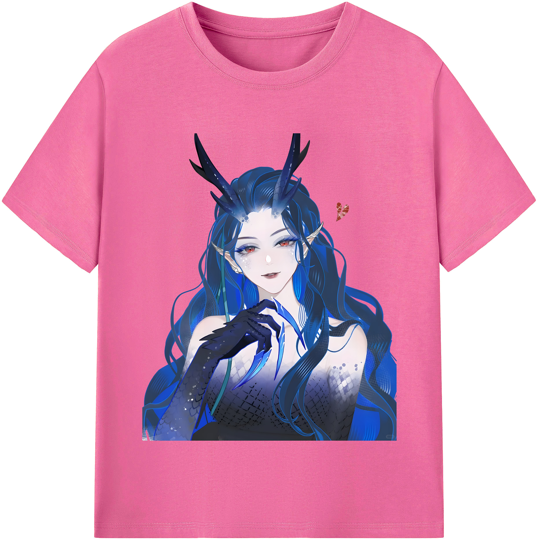 （画像用） Ne Zha 2 ナタ 魔童の大暴れ レディースカジュアルプリントTシャツ（綿100％）